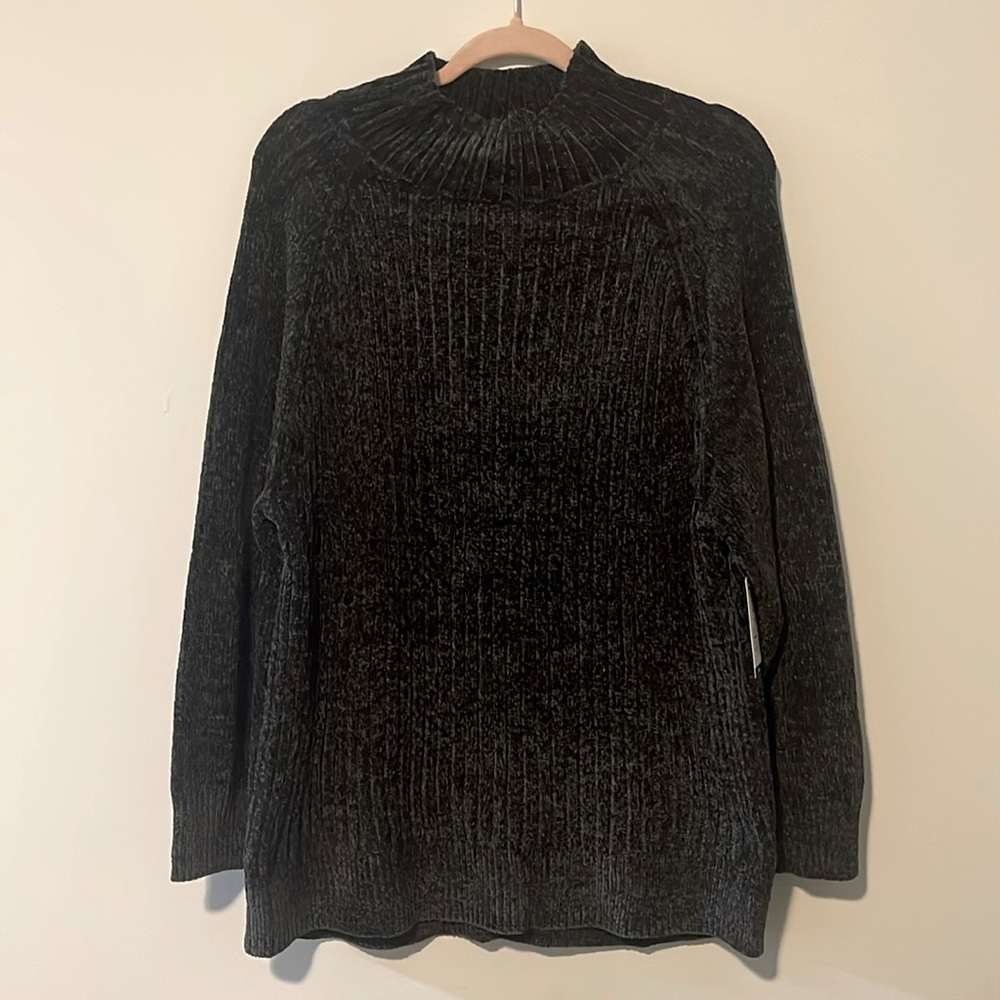 Black Chenille Sweater
